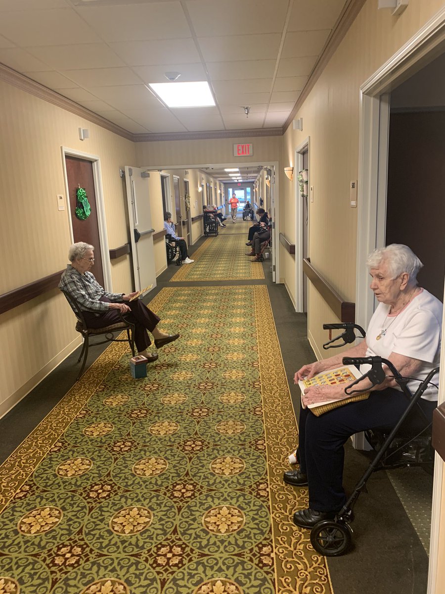 CedarCreekHC's tweet photo. Hallway Bingo was a hit today!!!! #TrilogyLiving #Bingo https://t.co/6vXAqrcmPn