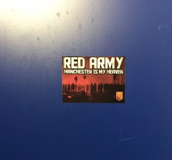 stickers for Reds 🔴⚫️⚪️ on the road #mufc red-army-stickers.onlineweb.shop