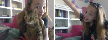erikpetermann2's tweet photo. Whether it's including my 5th grade son in a morning message, holding conferences on schoology &amp; on Zoom, Piper chilling w/ her cat, Connor on his chromebook or Lucy reading a novel the students of Rooms 26 &amp; 27 had fun while learning. @RMESPrincipal @NclKeros #RedMillRocks https://t.co/X3BHmMt9bO
