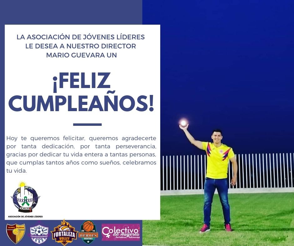 ajolisorg's tweet photo. Hoy queremos felicitar a nuestro Director. Queremos agradecerte por tanta dedicación, por tanta perseverancia, gracias por dedicar tu vida entera a tantas personas, que cumplas tantos años como sueños, celebramos tu vida. Pásala bien al lado de tu familia.
#AJOLIS https://t.co/UQ44WfbkWq