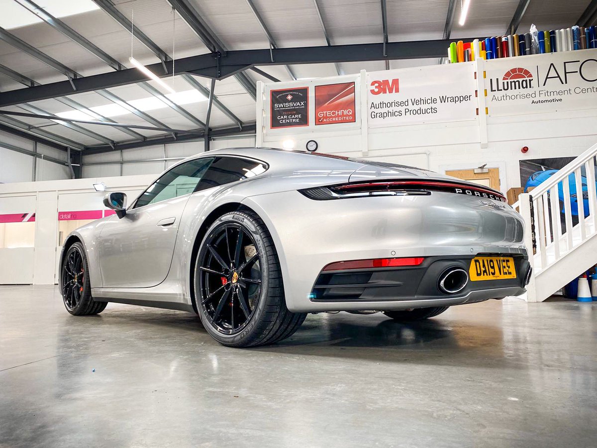 APMCustoms's tweet photo. Leaving the studio just in time for the weekend....a lurrrvely 992 Carrera S having been fitted with FULL BODY Paint Protection Film! 🛡💥 

#APMCustoms #LLumarUK https://t.co/x81jFuqorb