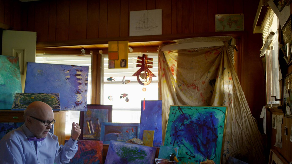WeAreDN's tweet photo. .@CrownChimp dir. @mrnickduarte's short documentary ‘Jay’ unearths the surprising and painful story of Jay Kyle Peterson, an abstract artist with an even more abstract past https://t.co/UcYuqub1aH #interview https://t.co/5WsCFHnPkk