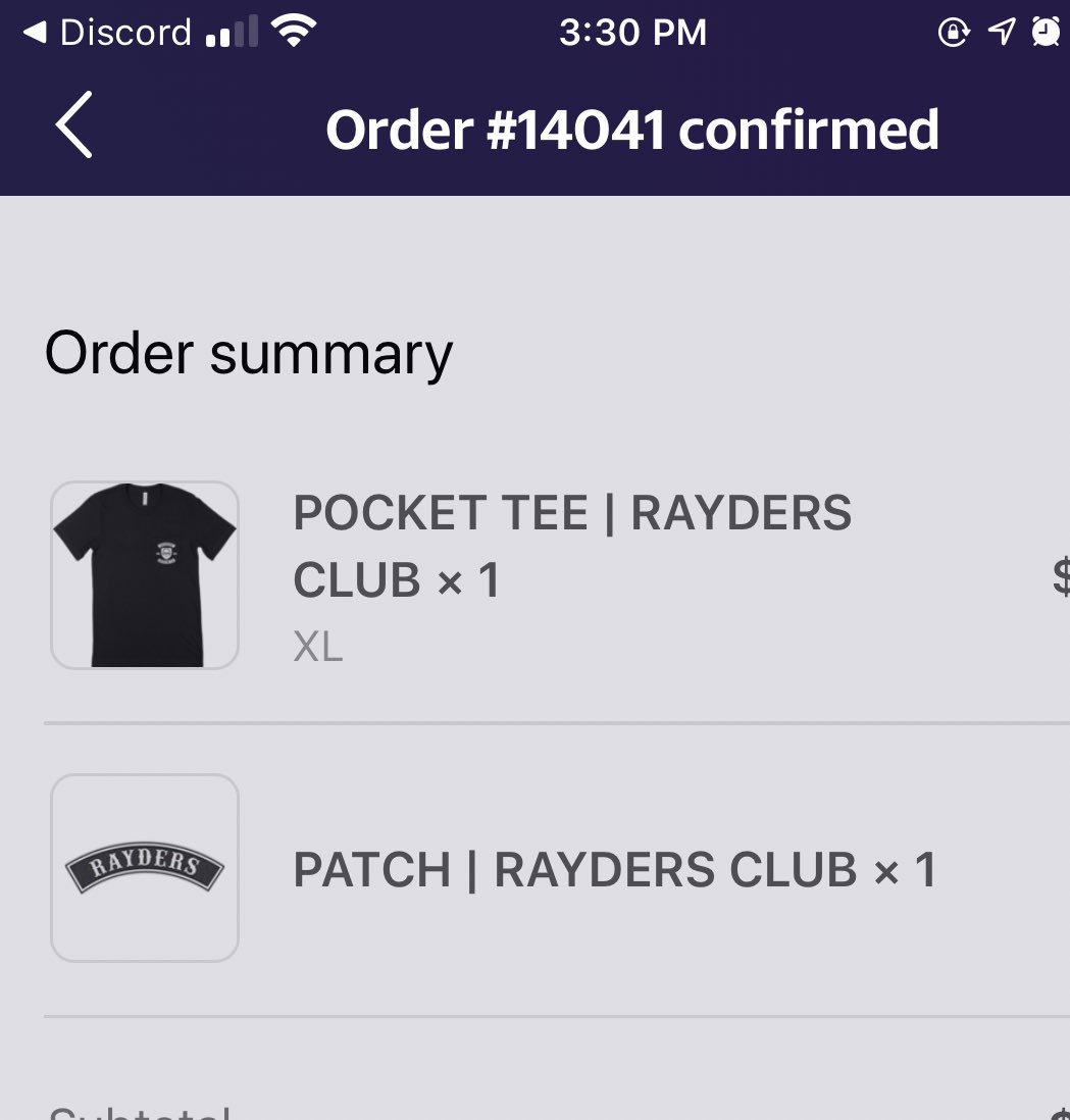 hiaparker's tweet photo. Catch me not noticing this stuff on the store and needing two orders xD @FrameRateMerch #rayder #rayders https://t.co/2Ag8FlUtGE