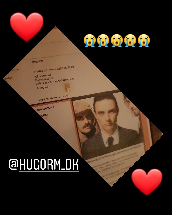 Hjerte_Stykke's tweet photo. Tårer ruller stadig 😰
#førstehugormkoncertudskud #bedrøvet #ståsammen  #viskalbesejrecorona #hugorm #simonkvamm #kphvolume #savnerDK  @SimonKvamm https://t.co/WXdV2zW4jz