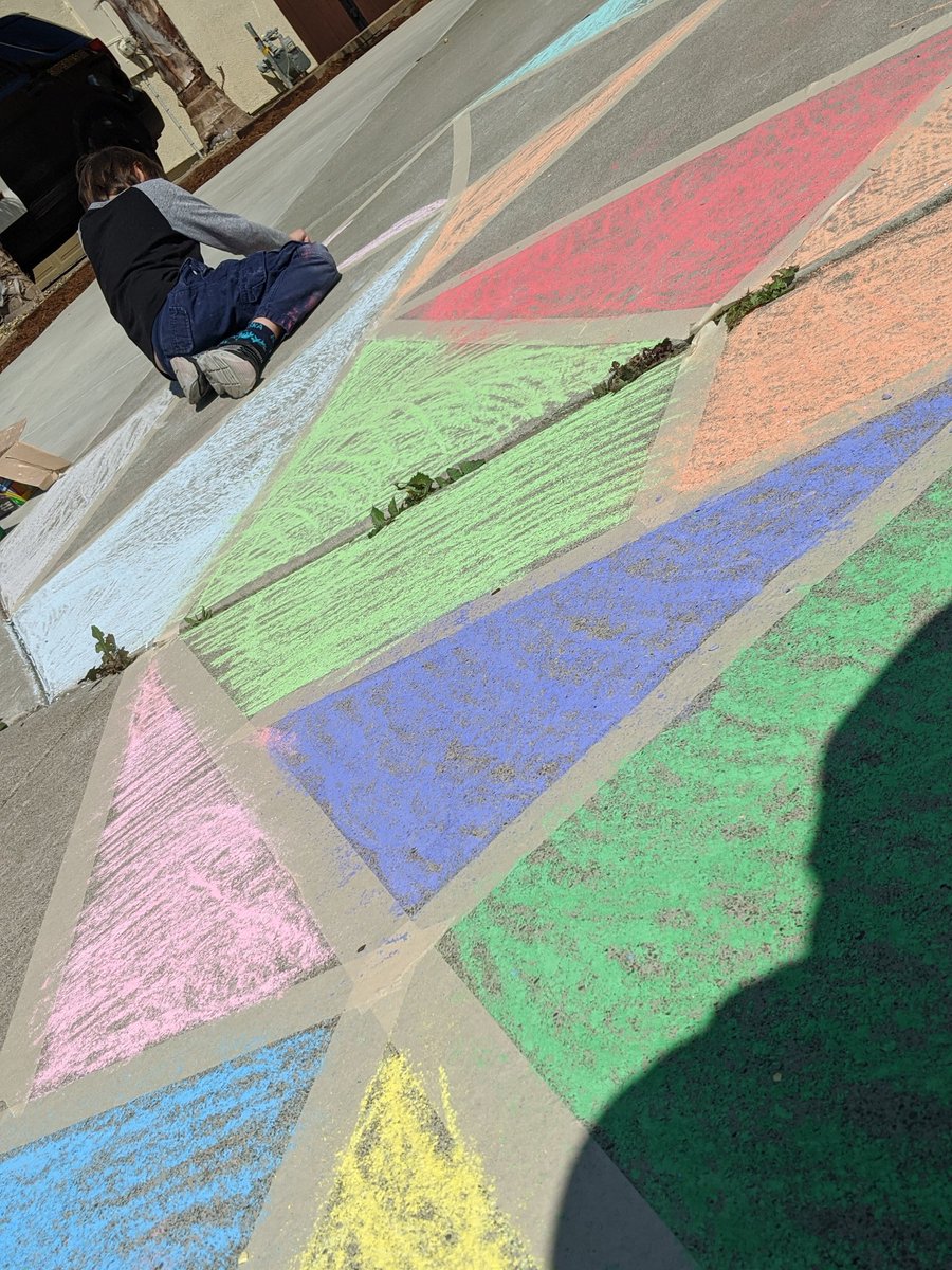 EduTechAndy's tweet image. #betterthanaworksheet #distancelearning #chalkyourwalk #googleei grab some tape and chalk and let&apos;s go!