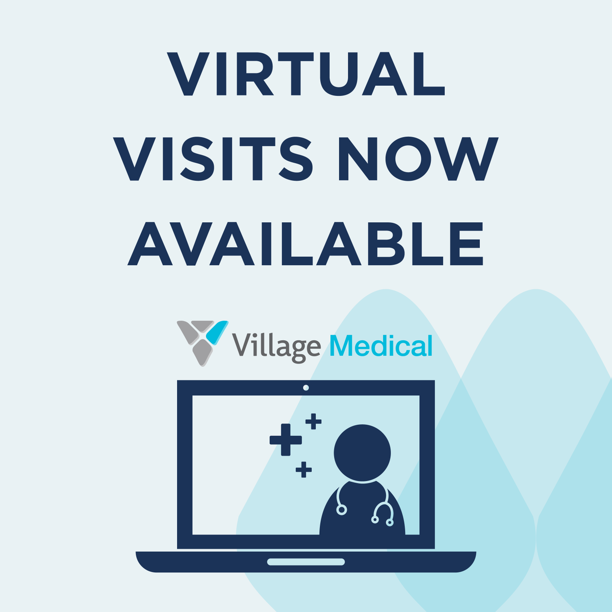 VillageMedical_'s tweet photo. We're happy to offer virtual visits to our existing patients. You can now schedule a video-enabled appointment with your provider to receive quality care without traveling to our clinics. No special software, easy to use. Call to schedule (AZ: 888-698-6727; TX: 713-461-2915). https://t.co/KrxbRxnwxt