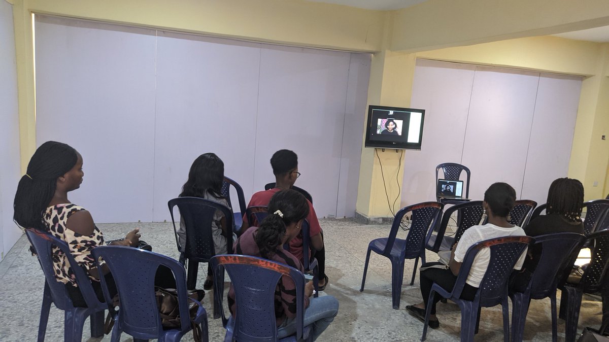 warritechwomen's tweet photo. Thanks to everyone one who came around for this month hangout and to @WomenTechmakers for sponsoring it. 😊

Cc  @aniediudo @Kolokodess @onajitesays https://t.co/E6N9JW1lo4