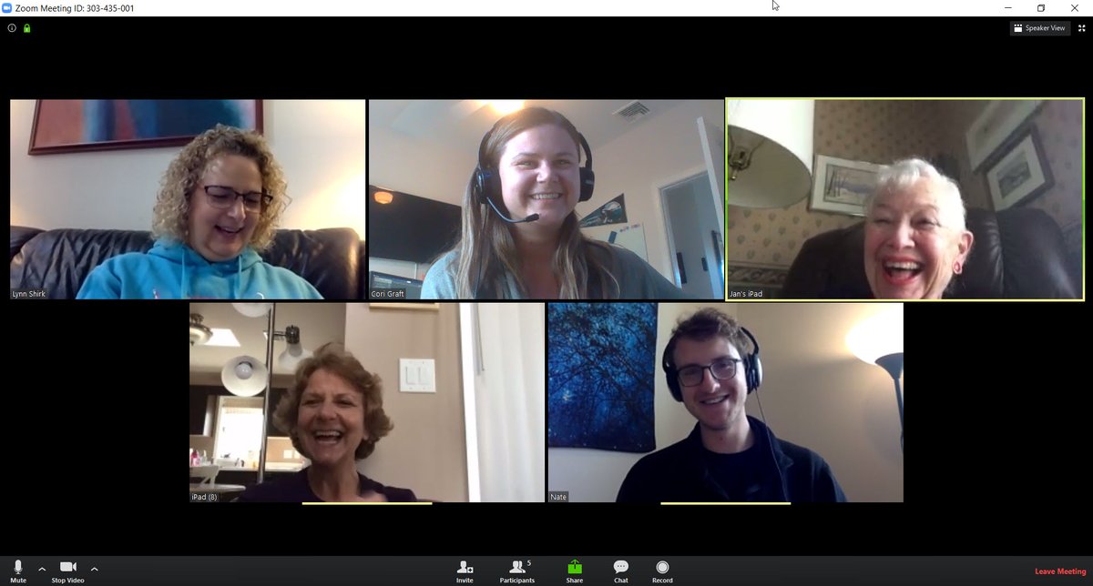 corishirk's tweet photo. Best @zoom_us call I've had all day ♥️ Thanks for setting us all up @Lynn_Shirk ! I hope you got some good practice in for your virtual classes with your high schoolers :) https://t.co/zyQP0Xtr5W