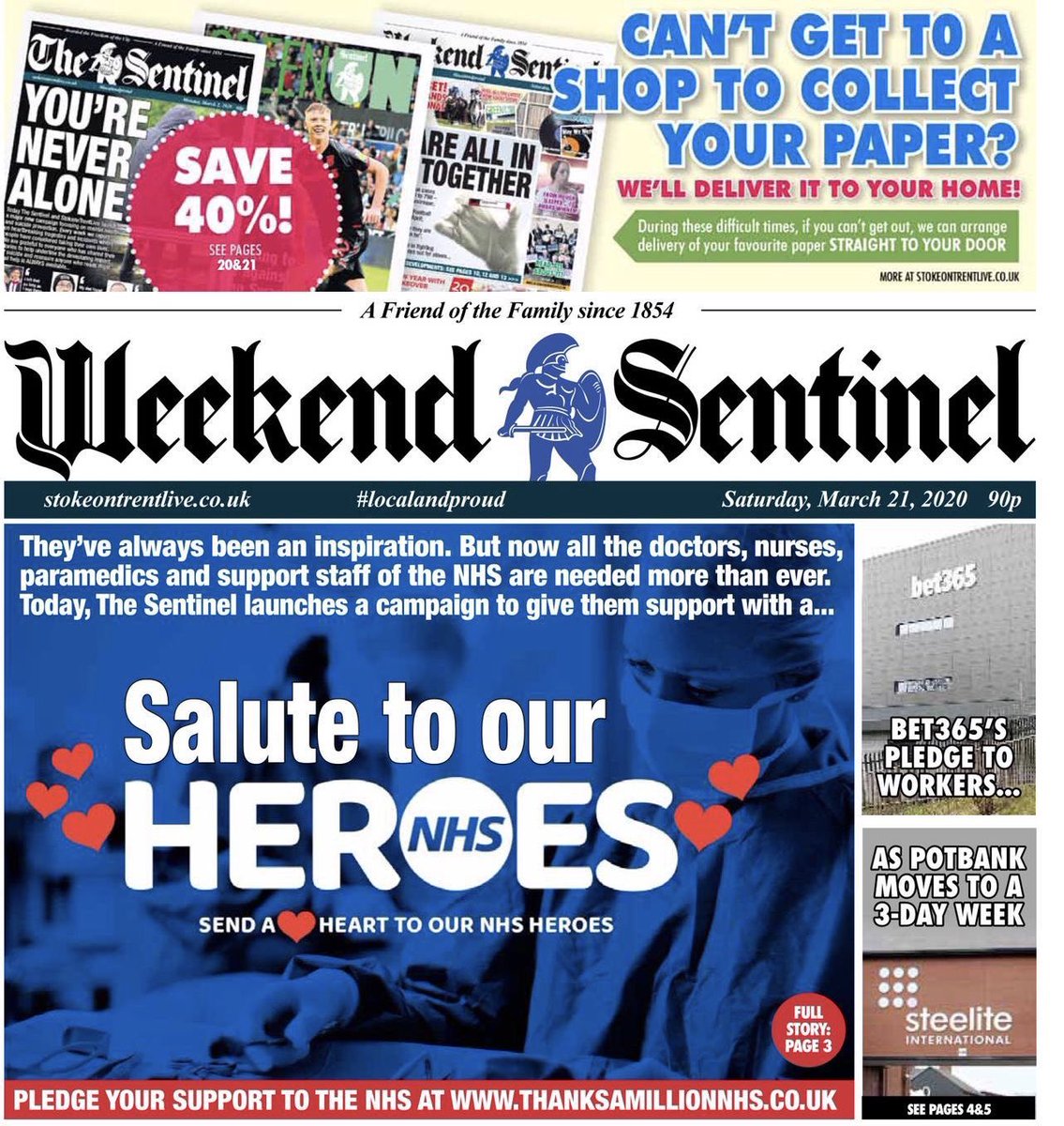 ? Buy a Sentinel this weekend. Includes the Green ‘Un, Way We Were ...