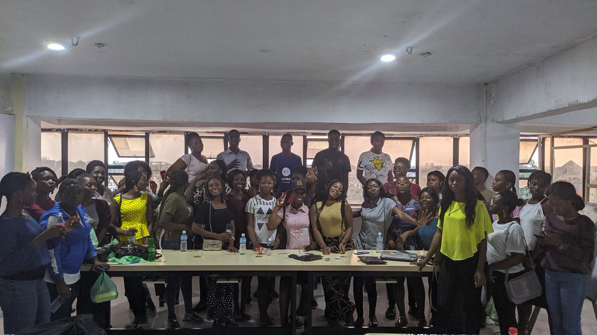 warritechwomen's tweet photo. Thanks to everyone one who came around for this month hangout and to @WomenTechmakers for sponsoring it. 😊

Cc  @aniediudo @Kolokodess @onajitesays https://t.co/E6N9JW1lo4