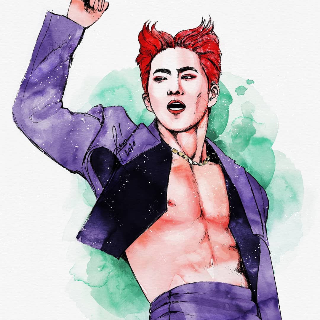 plasticwangja's tweet photo. #kpop #exofan #exofanart #kpopfanart #exo #엑소 #obsession #suho #suhoobsession #수호 #kimjunmyeon #김준면 #jinjunmian #金俊綿 #weareoneEXO #자화상 #Self_Portrait #천하제일수호그림대회 #kpopdrawing #suhofanart @weareoneEXO https://t.co/Qf6891fAhB