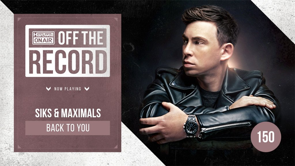 12. <a href="/siksmusic/">SIKS</a> &amp; <a href="/maximalsmusic/">MAXIMALS</a> - Back To You #OTR150 ▶ hardwell.live youtube.com/watch?v=Jm9wPE…
