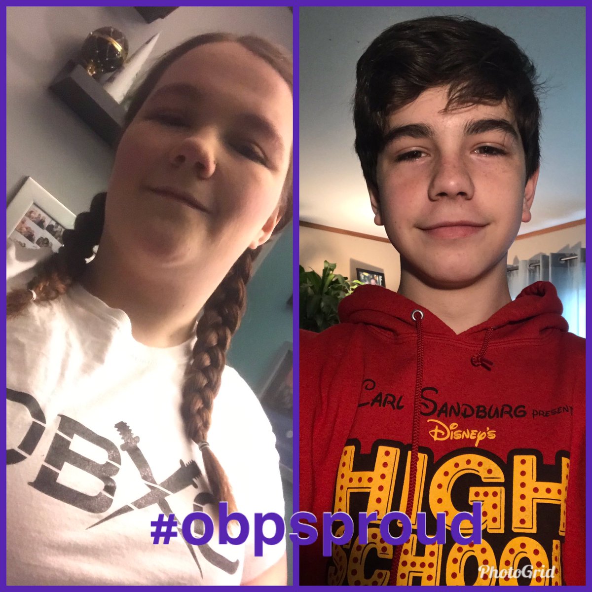 yecats1234's tweet photo. Virtual Spirit Day!! #OBPSPROUD https://t.co/CpzdJleFwL