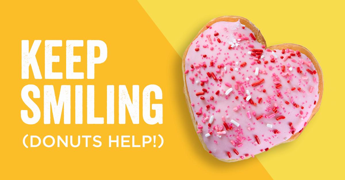 ClydesDonuts's tweet photo. We may have donuts on the brain but people are at the heart of what we do. Here’s hoping you’re safe and finding ways to keep smiling!
#Grocery #Bakery #CoronaCrisis #Donuts https://t.co/zz9XMmv2zO