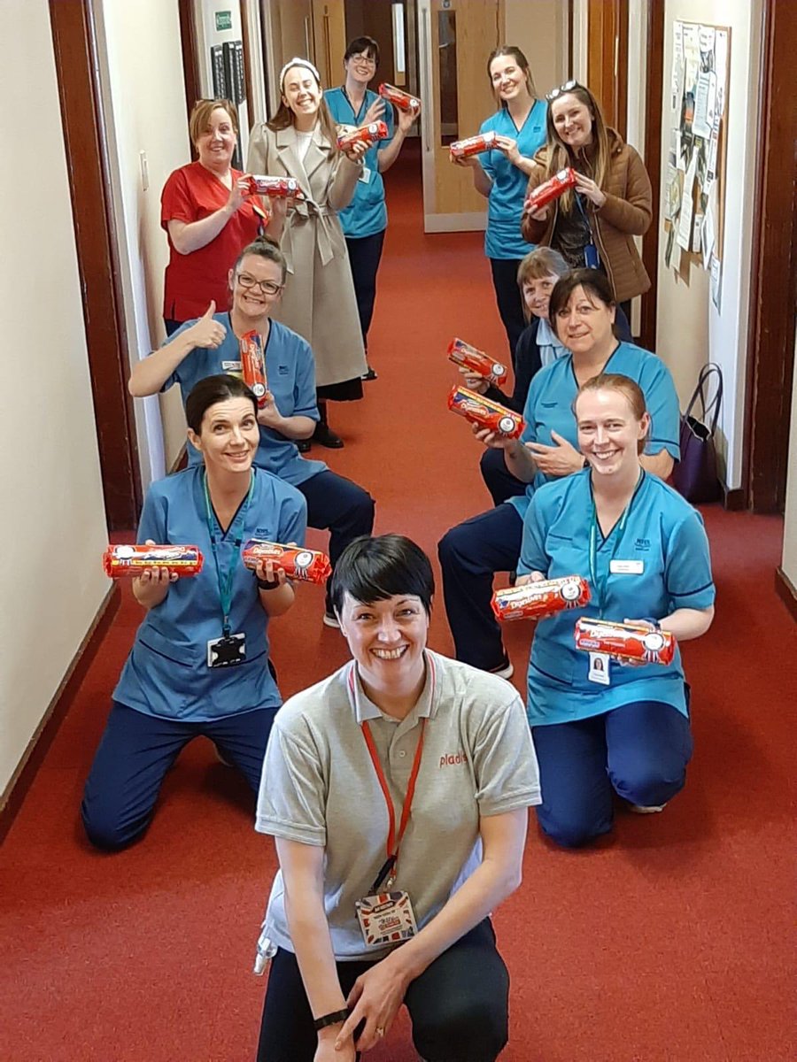 kazzawee's tweet photo. Thanks to Lyndsey @pladis_Global for the delivery of biscuits to the North ICT @NHSaaa @NAHSCP @KerryWalkerOT #itsthesmallthings #KindnessPandemic #FridayFeeling #teamlove #ICT #TogetherWeCan https://t.co/DUD2iuncT7