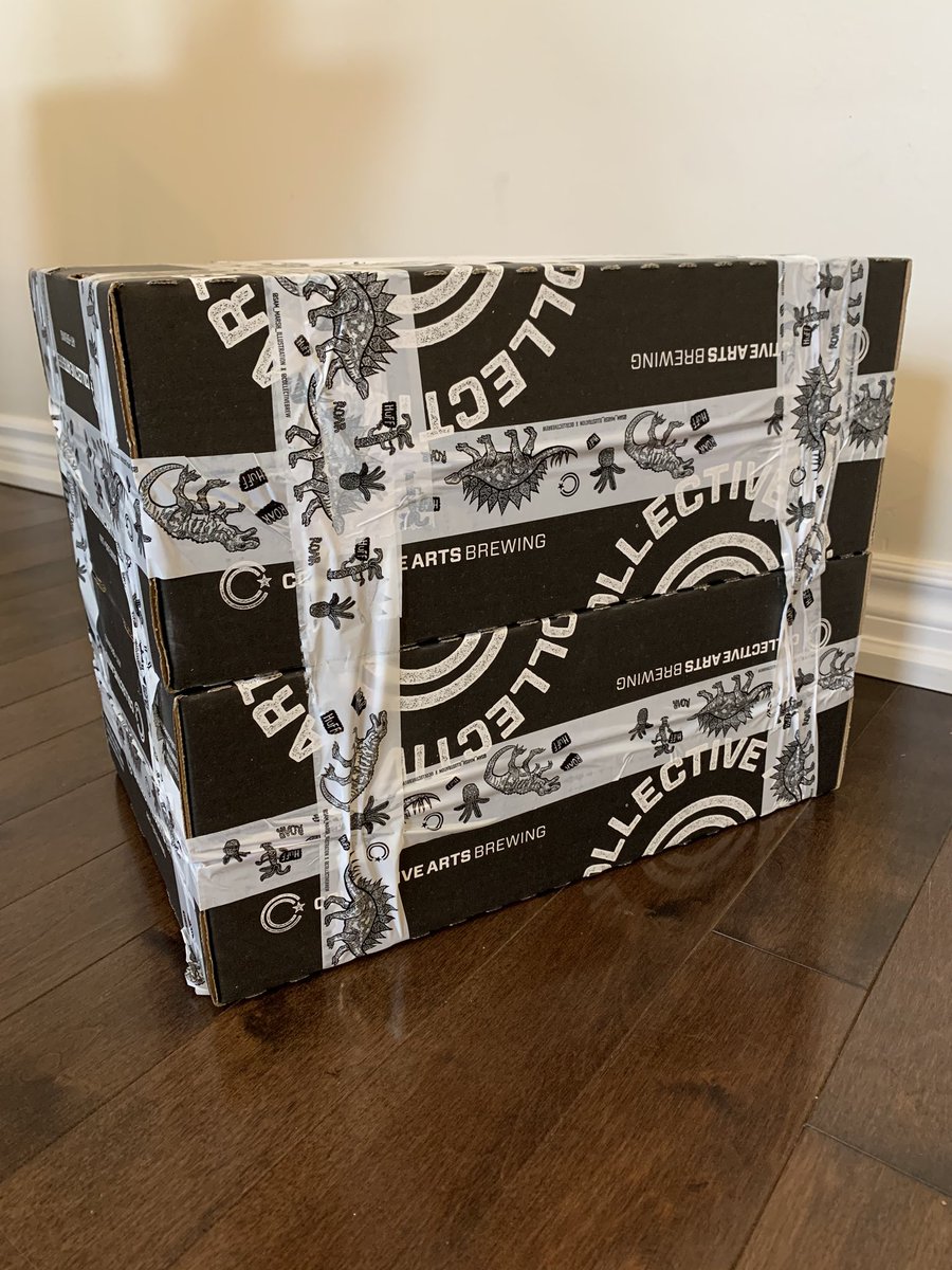 bartowel's tweet photo. Took advantage of the Ontario Beer Delivery Index and got some goodies from our friends at @CollectiveBrew. Find an awesome brewery and enjoy some delicious beer at home: https://t.co/jqRvCnsSG0 https://t.co/xe1IJNkUfx