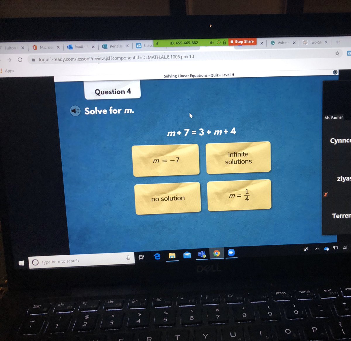 MFarmer_RMS's tweet image. From the WarmUp to the lesson...#MultiStepEquations...