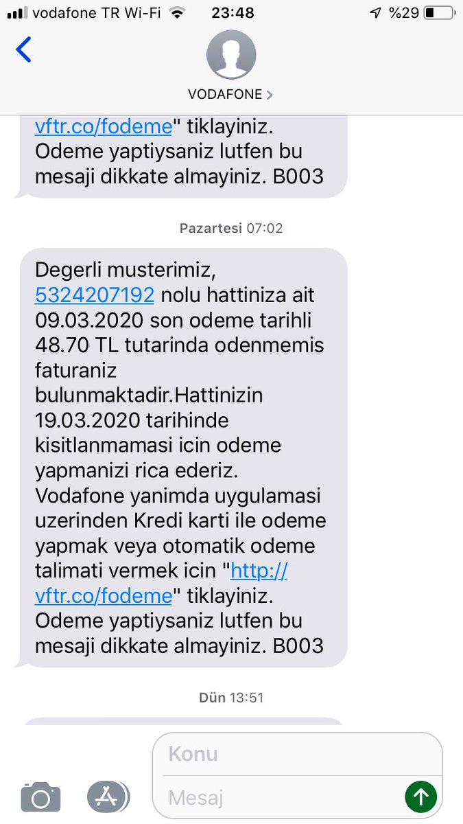 brollocak's tweet photo. Sırf 48 tl’lik fatura ödenmediği için hattı kesmişler.. Kaldı ki.. KK..
PEH.. https://t.co/7ooOHfsp1q