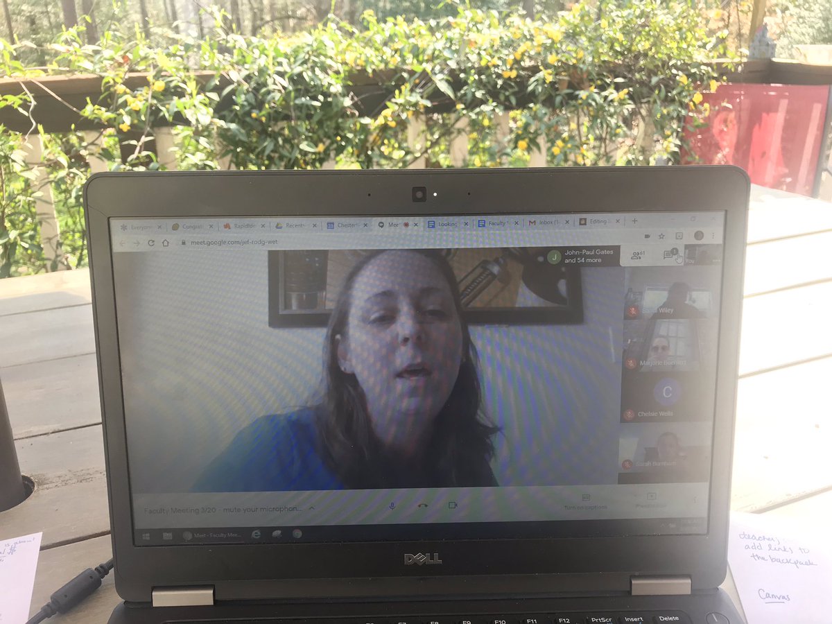Planning and connecting with the <a href="/GRESDragons/">Greenfield ES</a> staff today so we continue to support our students and community!  Love these people 💚💛