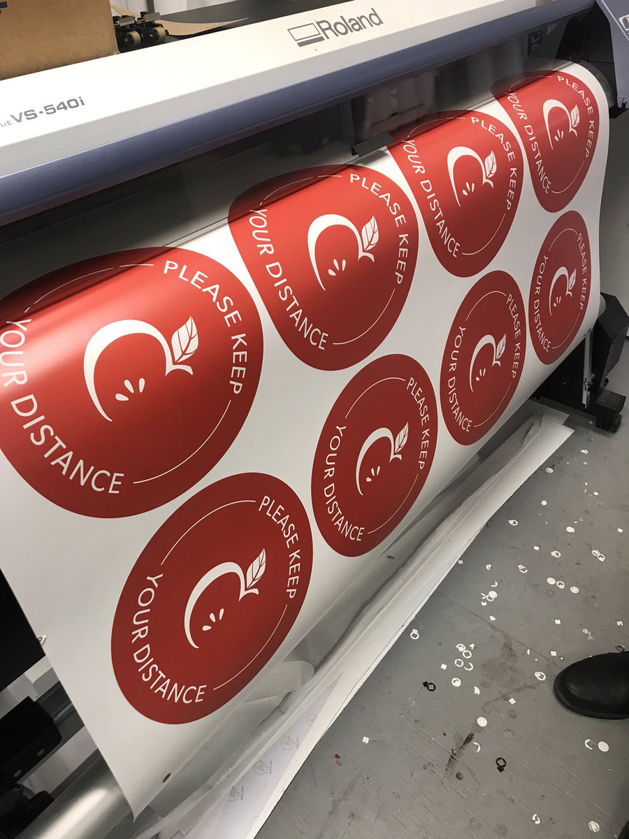 QuikprintNL's tweet photo. Safe floor decals with anti skid lamination. Retail stores and banks  etc Msg me for details. @colemansfoods leading the way with their innovation to protect customers &amp; staff. #floordecals #socialdistancing By early next week they will be in all their locations! @GregGill123 ty https://t.co/qSjOLSTgJp