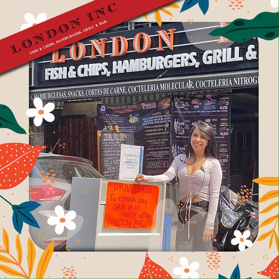 LondonInc__'s tweet photo. Todo por ustedes. 
En tiempos de contingencia la creatividad nos ayuda a seguirles brindando el mejor servicio.
Tu comida sin salir de tu auto en #Londoninc 🤗💕 https://t.co/UzIritl5aN