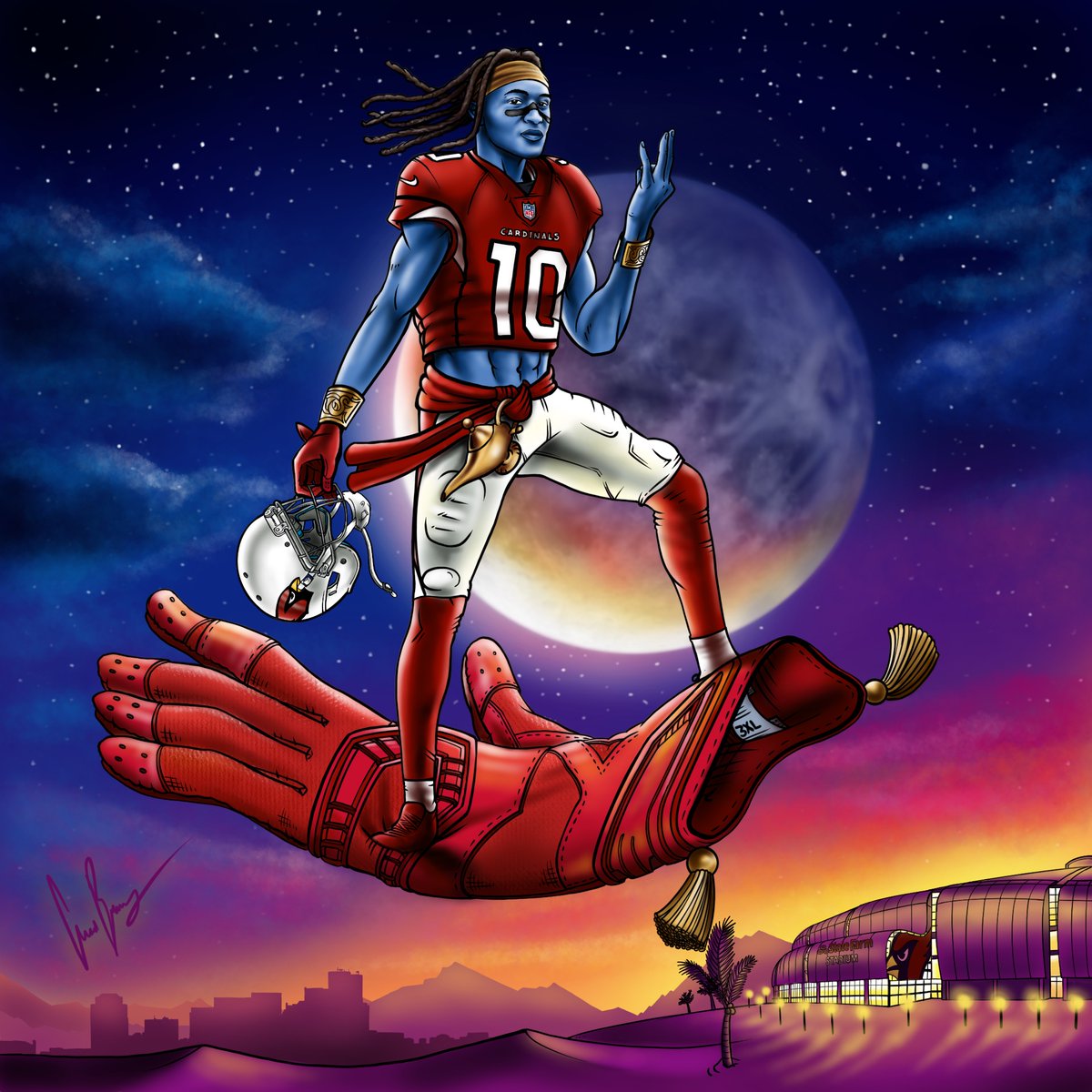 AZCardinals's tweet photo. A whole new world. https://t.co/SsxukIrwMn