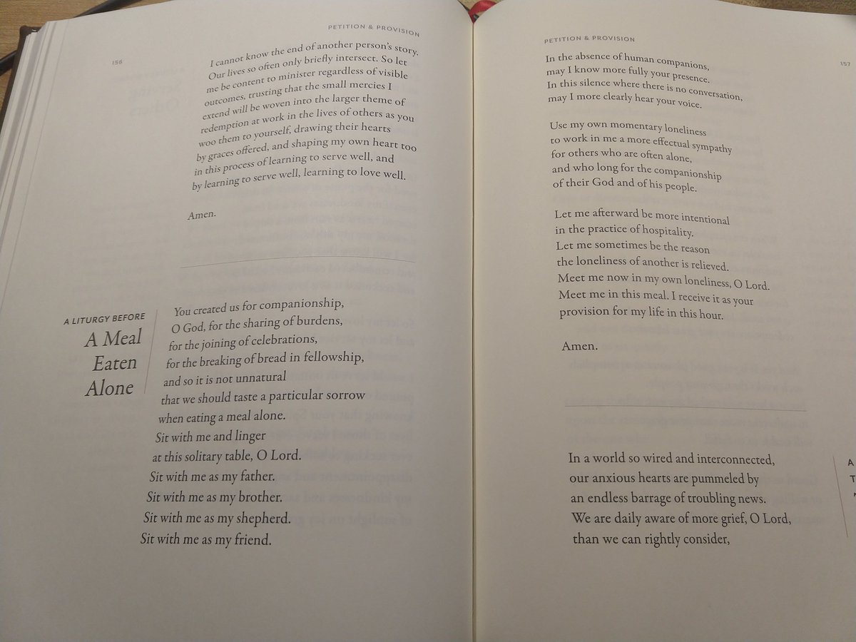 In a time of Social Distancing, our loneliness may look bleak. Here is a prayer that reminds us Christ is with us <a href="/EveryMomentHoly/">Every Moment Holy</a> #amealeatenalone