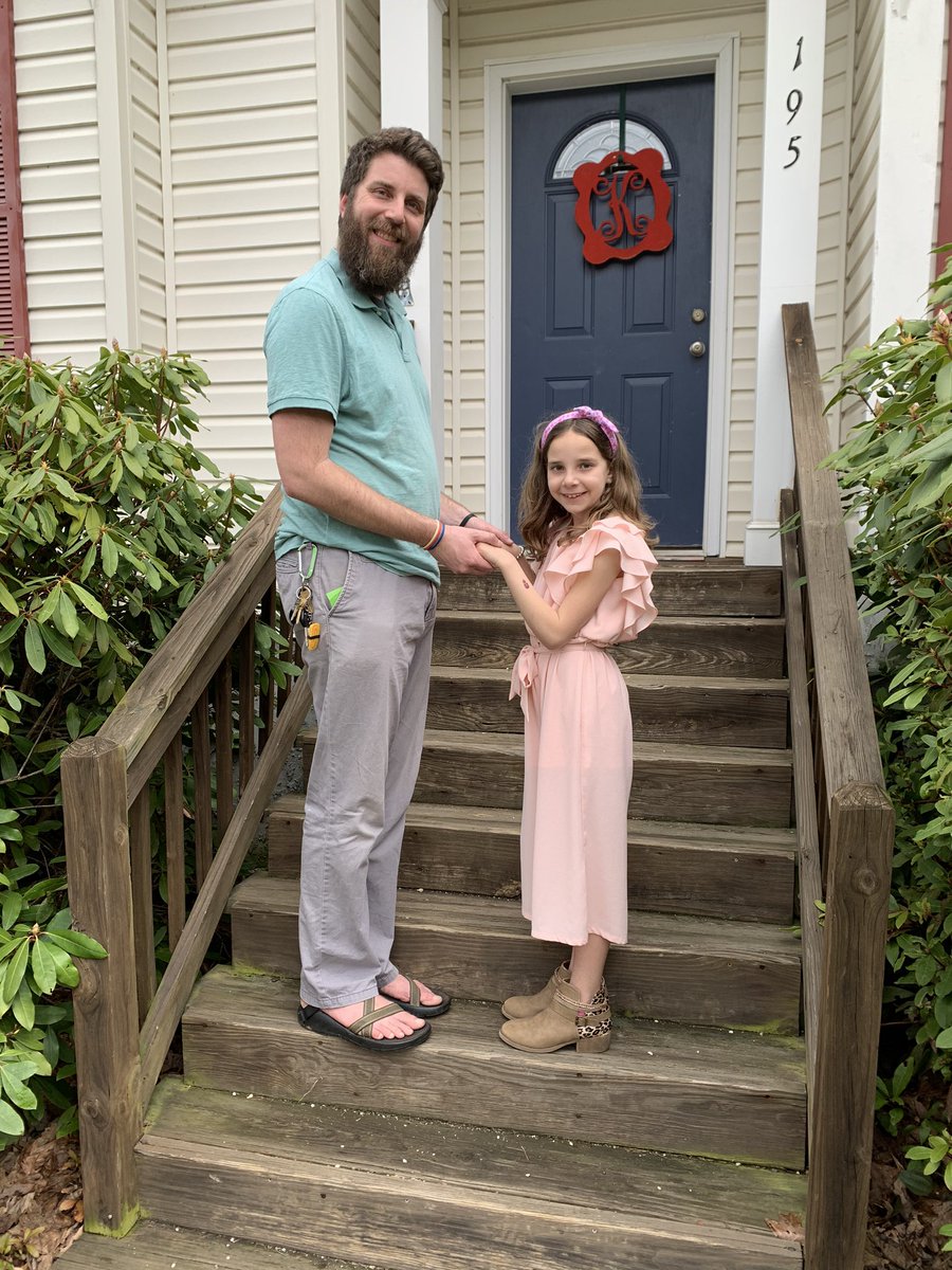 KilbyAnna's tweet photo. The “Man in my Life” dance was canceled due to the corona virus but that won’t stop us. Dance party at home and take out from @chickfilaboone! 
@scottelliott_nc @PKYPatriots @parkwaypto #WeAreWatauga https://t.co/f2RWCA6kNB