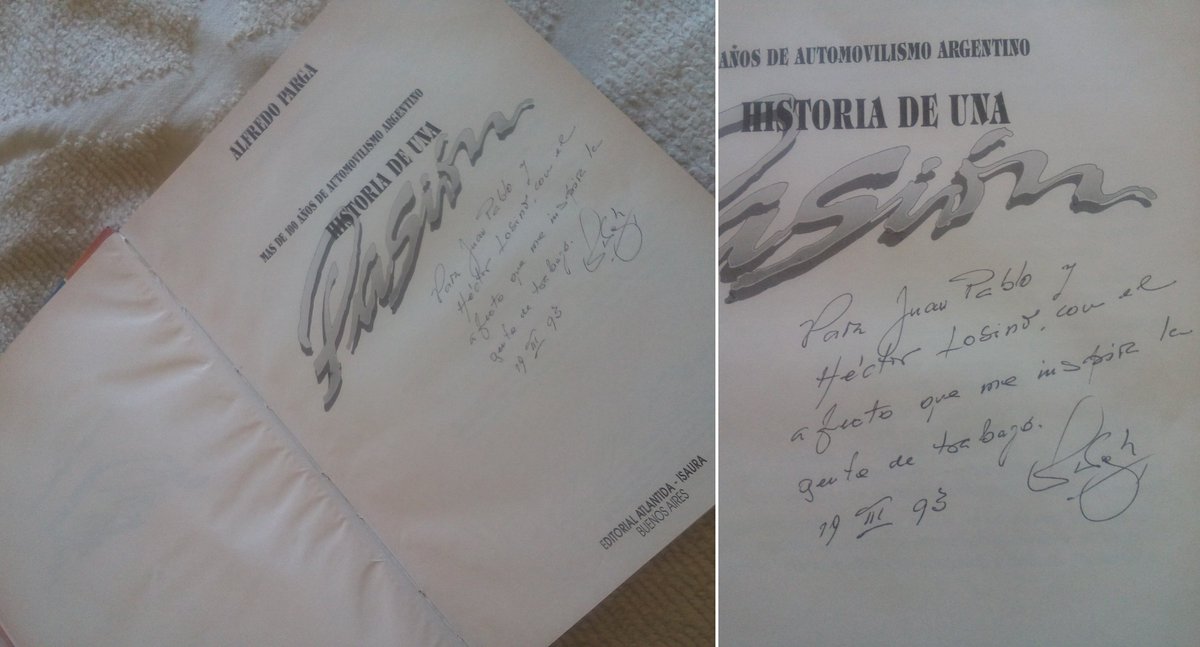 juanpilosino's tweet photo. @MediaRacing @JAL69 @luisramv "Historia de una pasión" de Don Alfredo Parga... algo así como la biblia. #RacingBookChallenge https://t.co/3lPndJ14MG