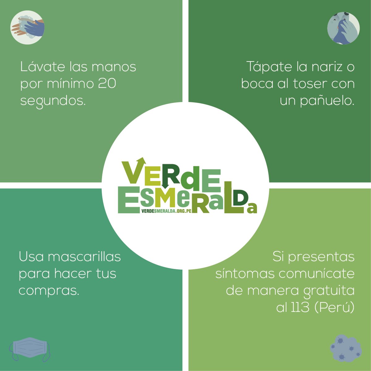 verdesmeralda2's tweet photo. Ante la expansión del #coronavirus 🦠, y su especial incidencia en las personas de edad avanzada, compartimos algunas recomendaciones par prevenir su contagio.
#YoMeQuedoEnCasa https://t.co/BWXMBOi20R