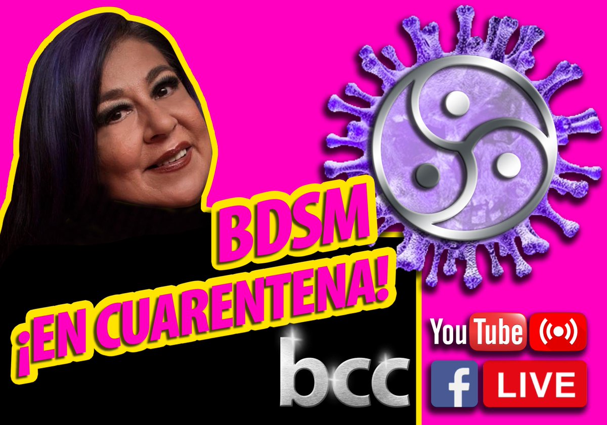bococu's tweet photo. ¿Me ayudan a compartir?
Hoy viernes 20 marzo 10:00 pm
Facebook y YouTube
****BDSM EN CUARENTENA****
#bococu #bdsm #bdsmMexico https://t.co/SfbiMiTHWG
