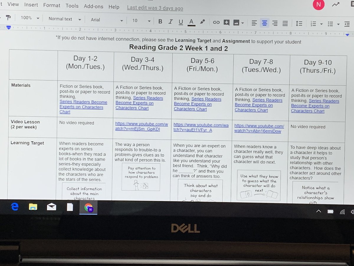 Engaging and intentional lesson plans for online learning! #makeitcountWB #WBinthecloud