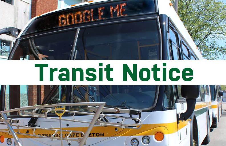CBRMGov's tweet photo. After monitoring passenger needs &amp; destinations this week, Cape Breton Transit is expecting some further reductions next week. Any updates &amp; changes will be posted to: https://t.co/BJQd7gWSvf  as well as shared here.
HandiTrans will continue to operate by appointment booking. https://t.co/4MtfnNkIlR