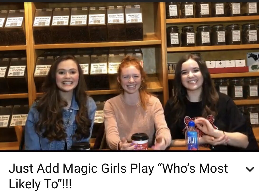 OliviaSanabia's tweet image. Who’s ready for some laughs? #JustAddMagic ❤️✨❤️👇🏻
youtu.be/Uv-v6i0w91c