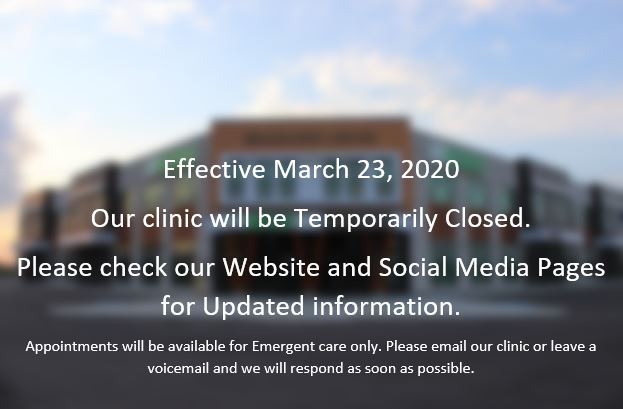 DrLinford's tweet photo. Linford Chiropractic Clinic will be closing on March 23. Only Emergency Care for acute pain patients will be considered after verbal screening. Please leave a message at (780)640-9488 or email us at linfordchiropractic@gmail.com and we will get back to you. Stay Safe! https://t.co/LFxQvemfUN