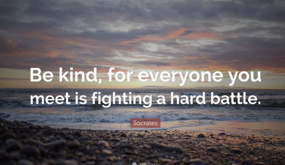 As we end this week of new challenges and the question of the unknown, I leave you with this thought.