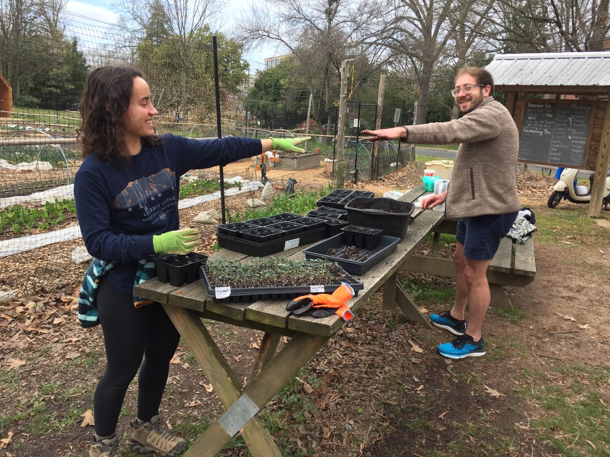 Starting immediately, we cannot have any volunteers at the garden. We also cannot accept compost donations. Although we are very sad to have to implement these new restrictions, we want to do whatever we can to keep our volunteers healthy. In the meantime, we will miss you all!