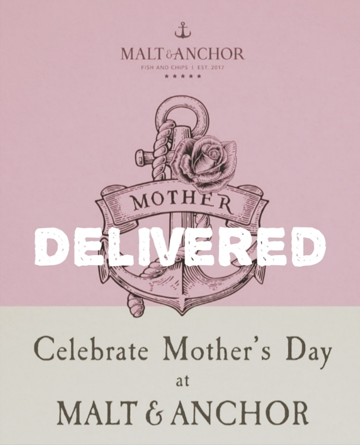 Mother' day ruined? Dont worry, we've got your back!

With all restaurants being closed to help prevent COVID - 19 this has left many families lost on what to do this Mothering Sunday. Fear not! Malt and Anchor will be open for deliveries and takeaways between 12pm - 3pm.