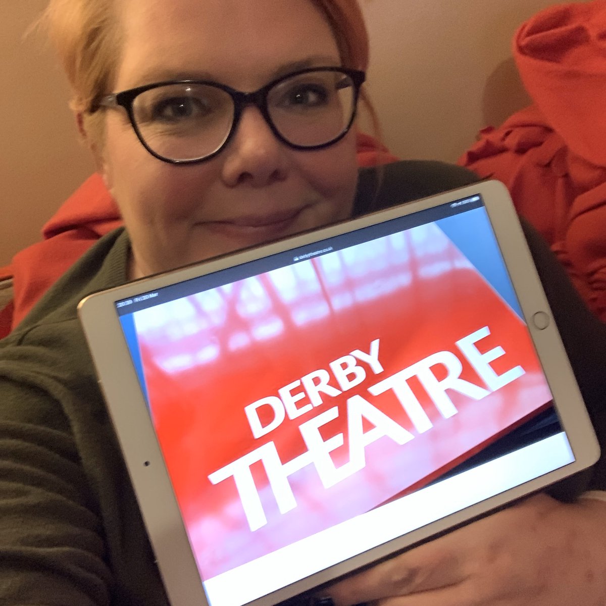 JoannaWestUK's tweet photo. I’d be in @DerbyTheatre’s Studio tonight. I’d be having some Friday night fun. But I can’t 😔
They shouldn’t miss out though, so I’ll be donating to them so they know I care 💕 https://t.co/aEoZFPmHiA #lovederby #culturalchampion #supportDerby https://t.co/omB4paEHfT