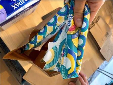 Tampax's tweet photo. Proud to support @periodmovement by sending love (and product) to the chapter in our 🏠 state of Ohio. 💙 You can help others in need of period product too through donations to your local PERIOD chapter, food banks, and more. #periodmovement #ohiolove https://t.co/xqIwup7f4Q