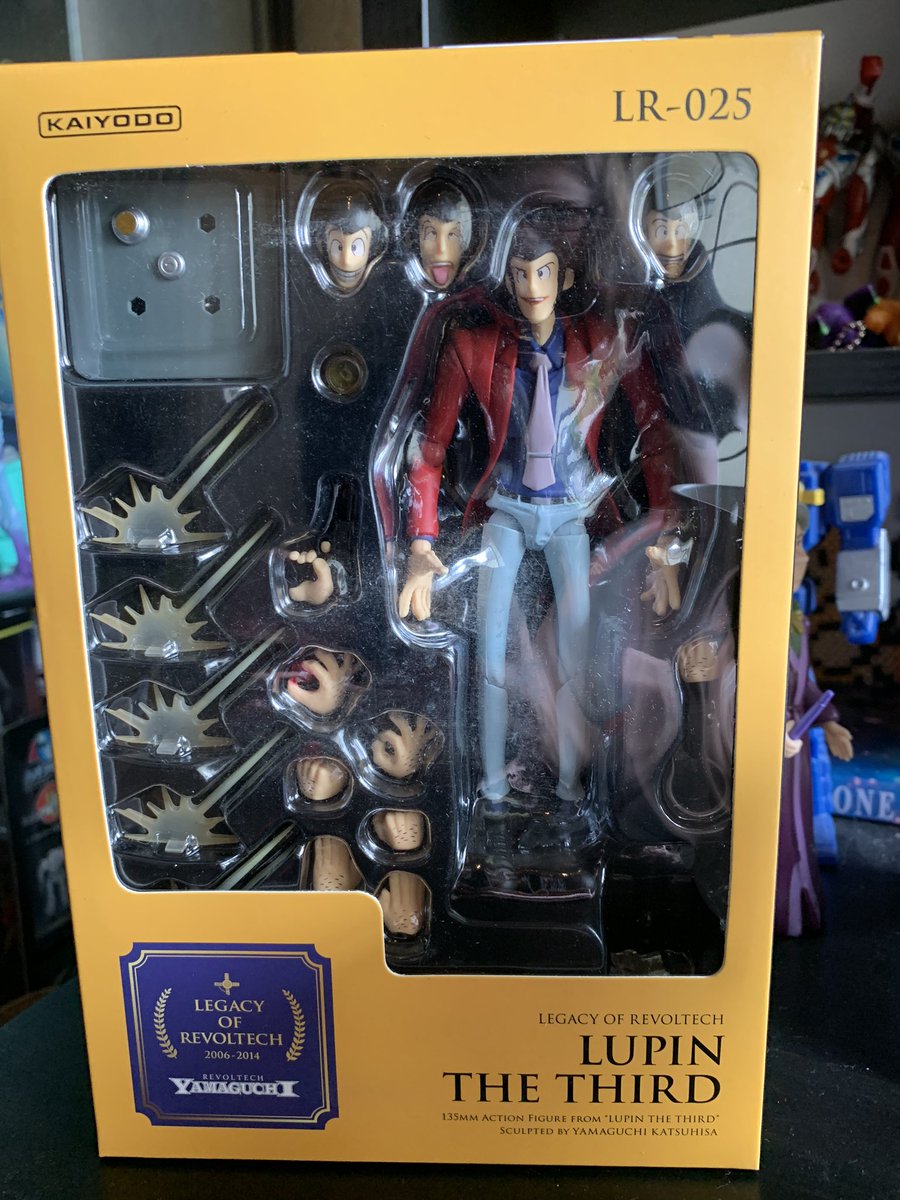 LorynStone's tweet photo. #ToyMail is best mail. What did you get in the mail today? What’s in your #ToyCollection? #AnimeToys #LupinTheThird #Oldtaku #ActionFigures #Kaiyodo #Revoltech https://t.co/MzpF6cWd5F