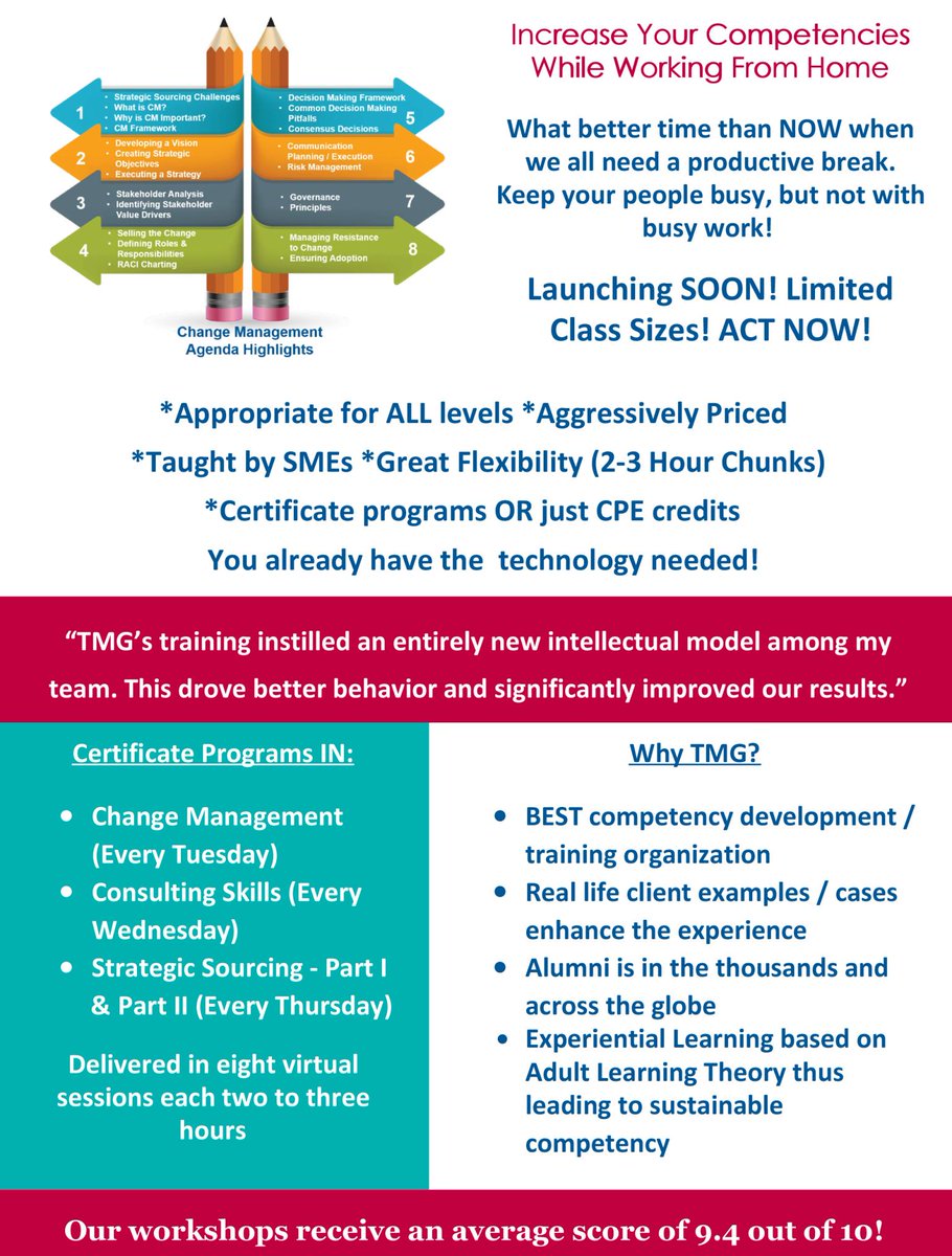 CM_Musings's tweet photo. We started a Virtual Certificate Program. Make this time productive! Let me know if you need more information!
Download our Deck Here: https://t.co/QhURKu2Arb https://t.co/zuXxrY6Llc