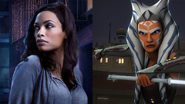 BIGDaddio29's tweet photo. @Ruth64933323 @rosariodawson HANDS DOWN as #AhsokaTano Atleast she CAN actually act and emote unlike Brie plankface Larson. As seen in @netflix's @Daredevil @LukeCage She is an ACTUAL Badass n #REALStrongWoman. She even looks the part. For me its NO CONTEST...#RosarioDawsonWins #RosarioDawson https://t.co/cqo5HxyLWc