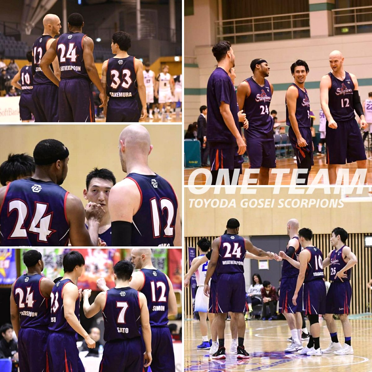 25graphyBB's tweet photo. ONE TEAM
#豊田合成スコーピオンズ
#patricksimon
#jdweatherspoon
#oneteam
#スコピ
#b3league https://t.co/rGQidVhOc7