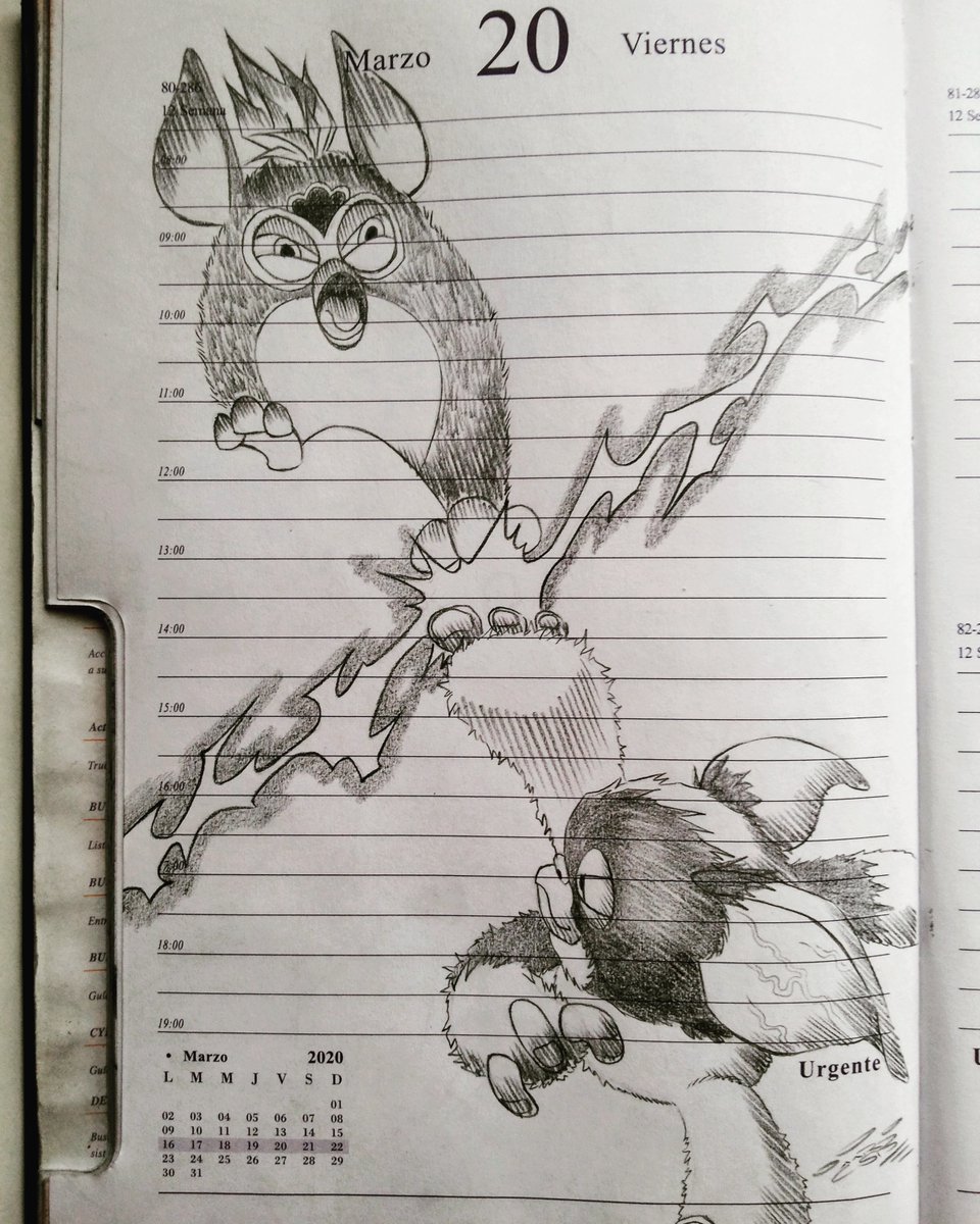 Mister Sd Today Epic Fur Clash Gremlins Furby Undiaundibujo Ilustracion Onedayonedraw Illustration Fanart グレムリン ファービー 絵画 イラスト ファンアート T Co O9wnij0rz6