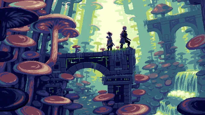 Commission I did for @play_multiverse 
#pixelart #ドット絵 
