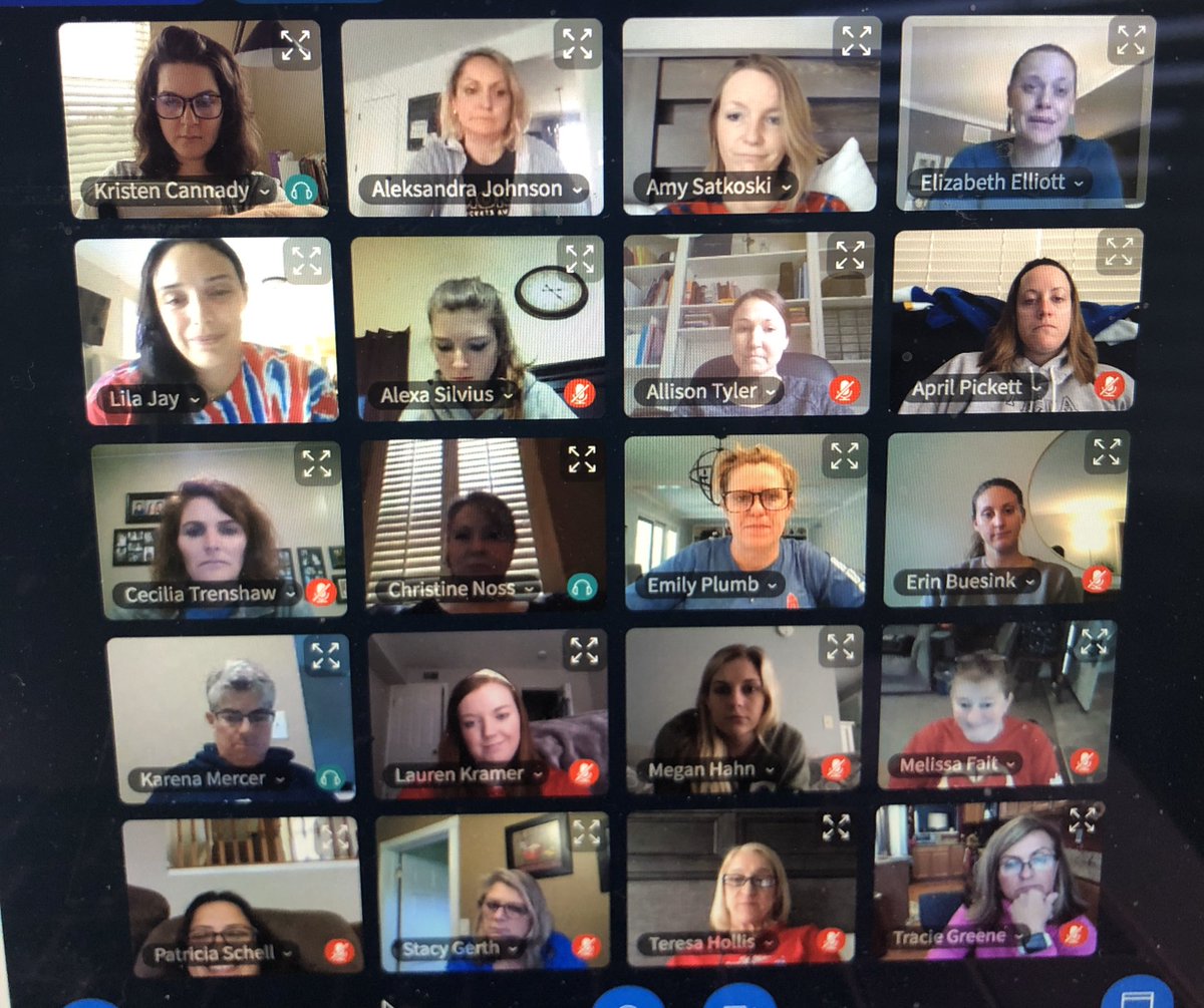 Teachers miss each other, too! #smokyrowathome #ccsgoesvirtual