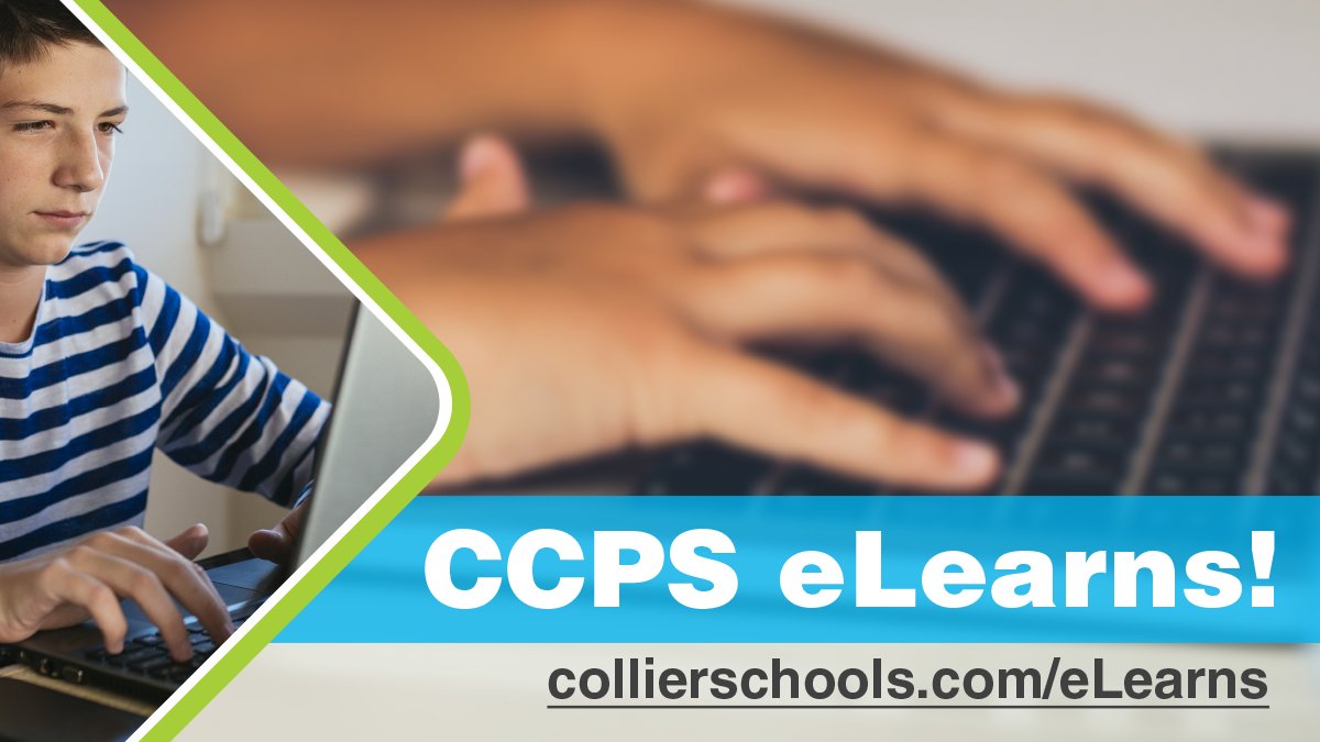 collierschools's tweet photo. CCPS eLearns! https://t.co/PgGtaoiGUL We are ready to transition to virtual learning! 3/23-3/27 Student Self-Paced Learning &amp; 3/30-4/15 Teacher-Led Virtual Instruction. More on Teacher-Led Instruction to be provided next week. https://t.co/Y9d26TvwjB #CCPSFamily #CCPSeLearns https://t.co/WpQo3Ek9le
