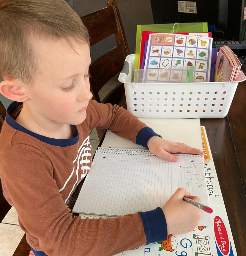 #makeitcountWB <a href="/mieducation/">Michigan Dept of Ed</a> 
Writing complete sentences with spaces, sight words, uppercase letter to start, punctuation.  Michigan Common Core Standard. It counts!