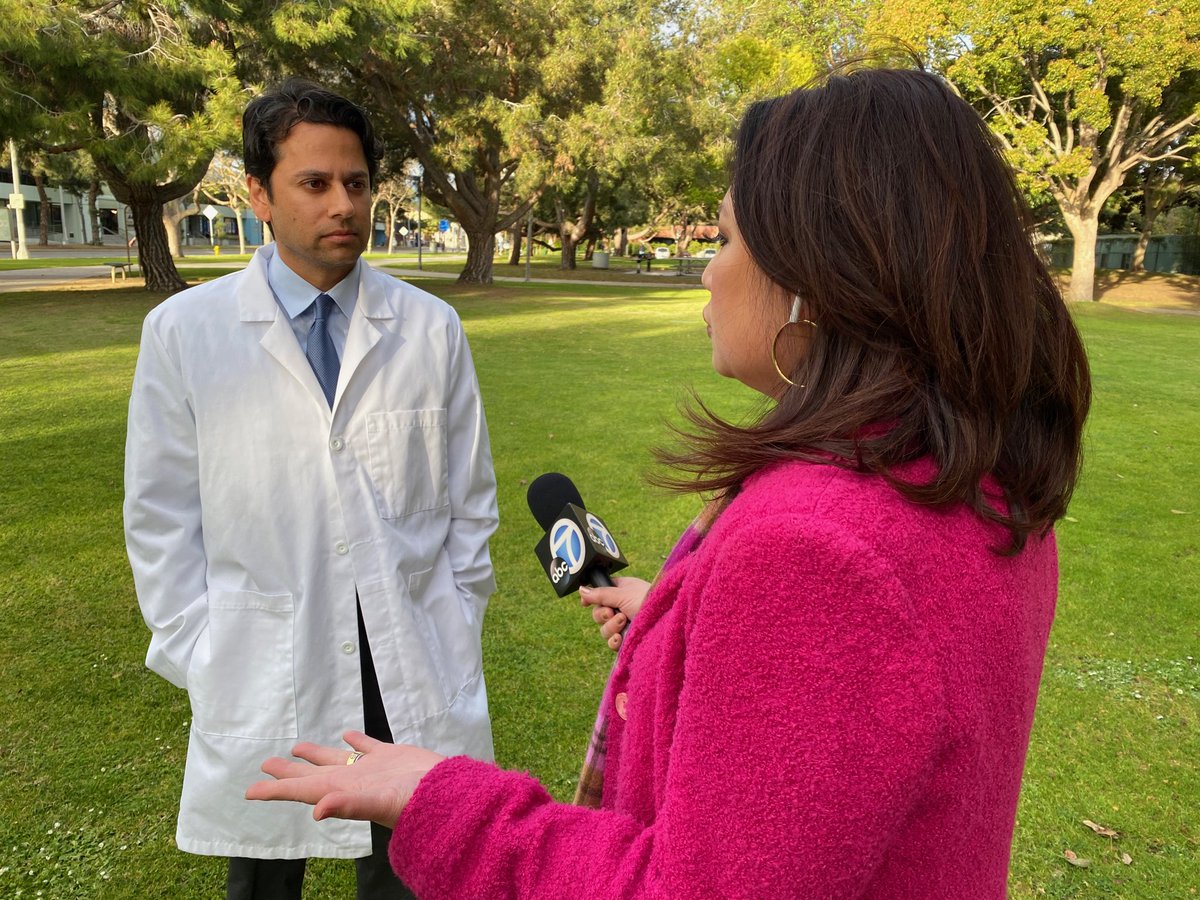 LADocs_'s tweet photo. Our President Dr. @SionRoy speaking with @ABC7 news about LACMA's Five Point Rapid Response Plan.
We've made it easy for physicians & organizations to apply for financial assistance for supplies necessary to deal with COVID-19.
Apply: https://t.co/E0T2MJF7ex
#Docs4LA #LA https://t.co/45Wt5nequM